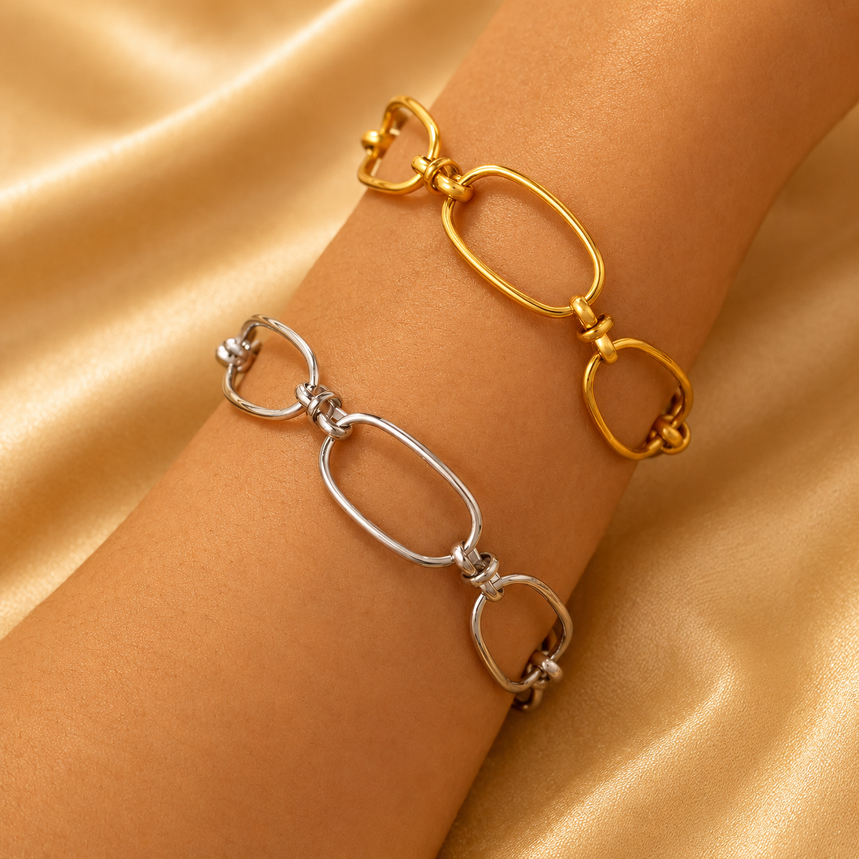 Titanium Steel Chain Bracelet