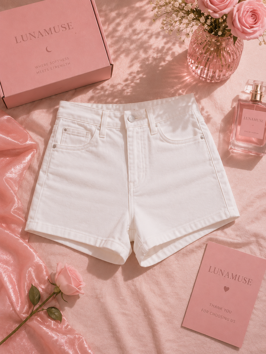 Judy Blue Full Size High-Waisted Slim Shorts